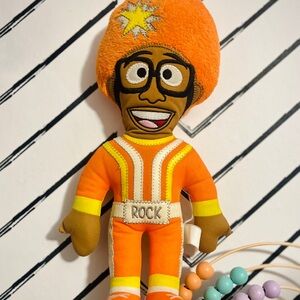 DJLance plush toy from Yo Gabba Gabba!!
Was only used as decoration